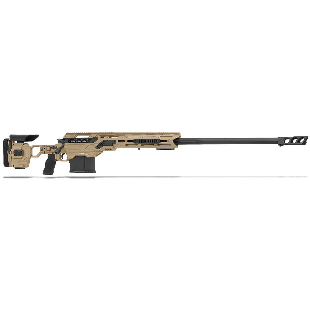 Cadex Defense CDX-40 SHDW .375 EnABLER 32" 1:7" Bbl Hybrid Tan/Blk Rifle w/MX1 MB CDX40-DUAL-75E-32-BR40-D2L4N-HTB