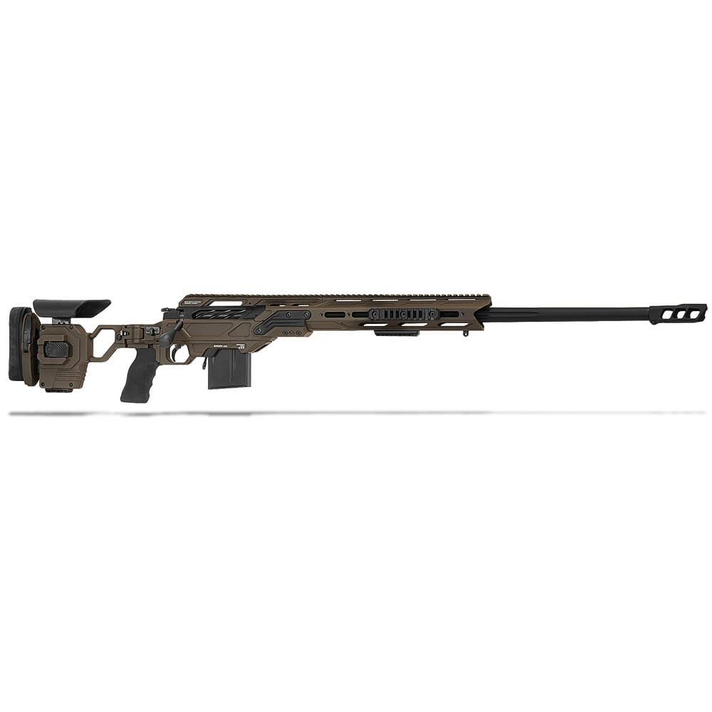 Cadex Defense CDX-MC KRAKEN Multi-Cal .338 Lapua Mag 27" 1:9.5" Bbl Hybrid SSV/Blk Rifle w/MX1 MB CDXMC-KRKN-338-27-BR30-D2D3N-HSB