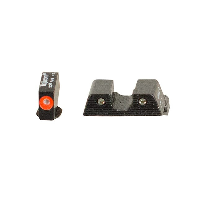 Trijicon  HD XR Night Sight Set - Orange Front Outline for Glock Models 42 & 43 MPN GL613-C-600846 - Rear sight previously installed, marks on base - UA1377