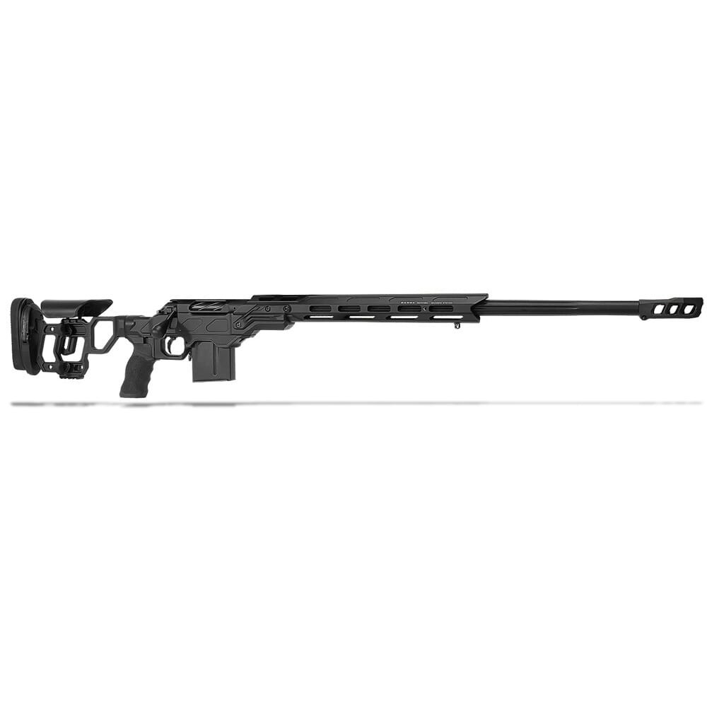 Cadex Defense CDX-R7 FCP (Field Comp) SA 6.5 Creedmoor 24" 1:8" Bbl Skele-Stock Black Rifle w/MX1 MB CDXR7-FCP-6.5-24-BS20-D2B1N-BLK