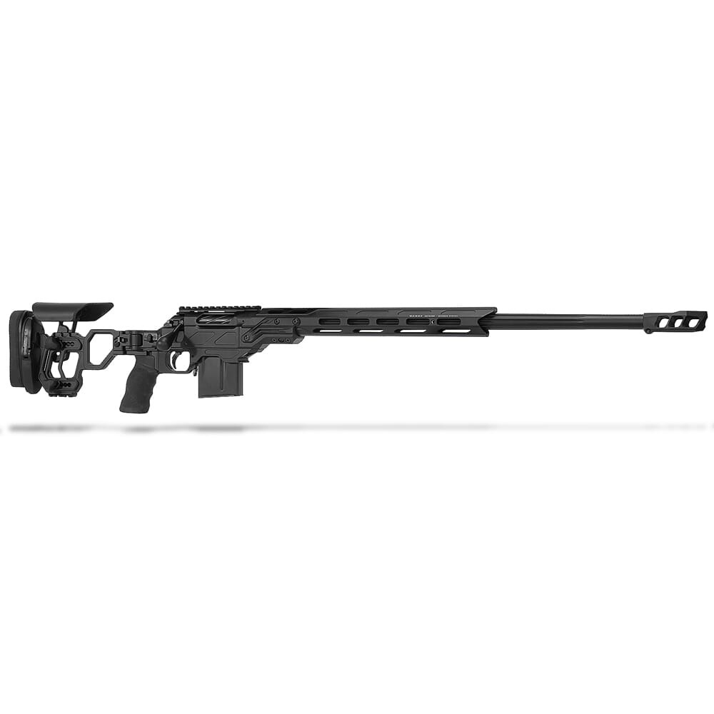Cadex Defense CDX-R7 LCP (Lite Comp) SA 6 Creedmoor 24" 1:7.5" Bbl Skele-Stock Black Rifle w/MX1 MB CDXR7-LCP-6CM-24-BS20-D2A1N-BLK