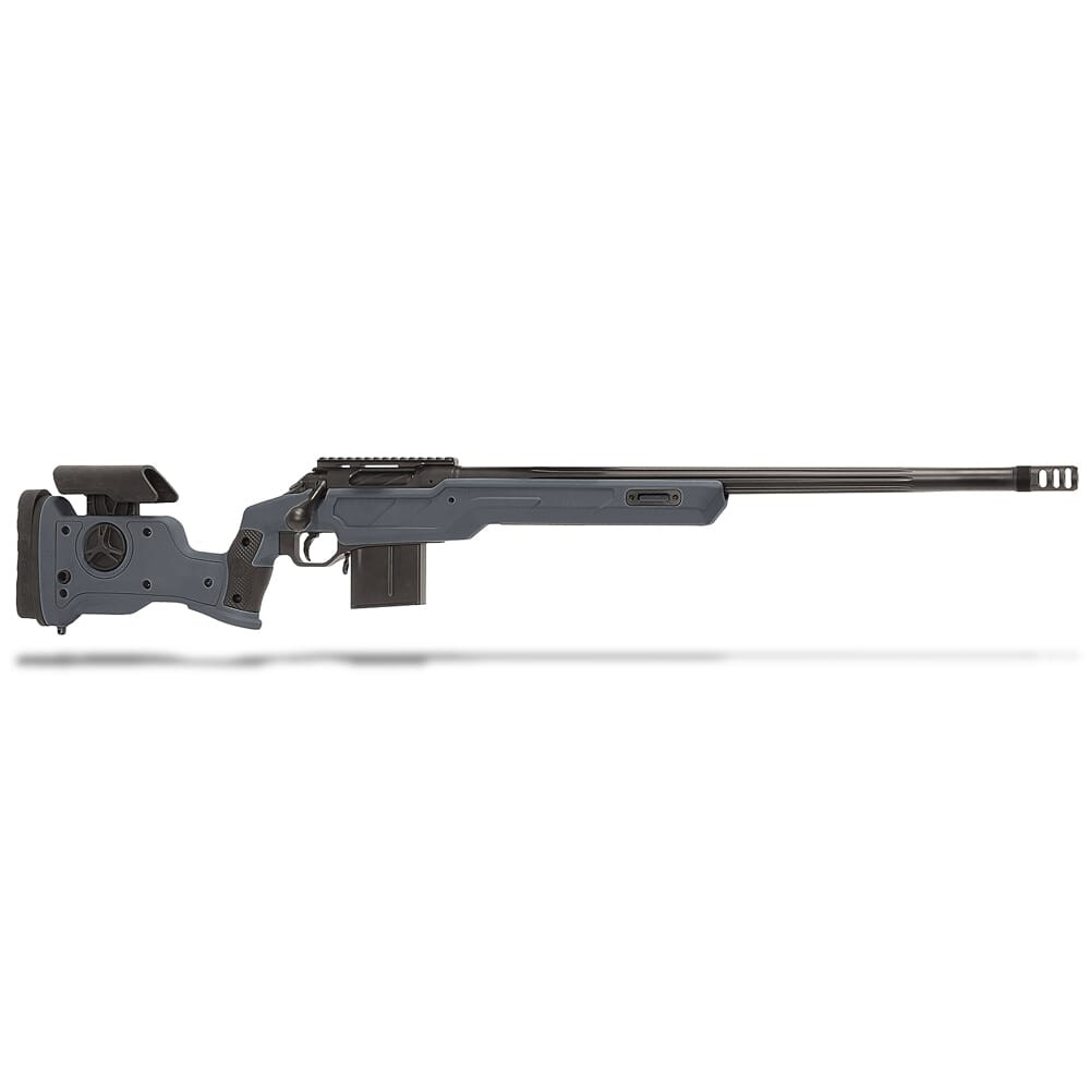 Cadex Defense CDX-R7 SHP LA .338 Lapua Mag 27" 1:9.5" Bbl Integrated Stock Hybrid Gry/Blk Rifle w/MX2 ST MB CDXR7-SHPD-338-27-CI30-D1D3N-HGB
