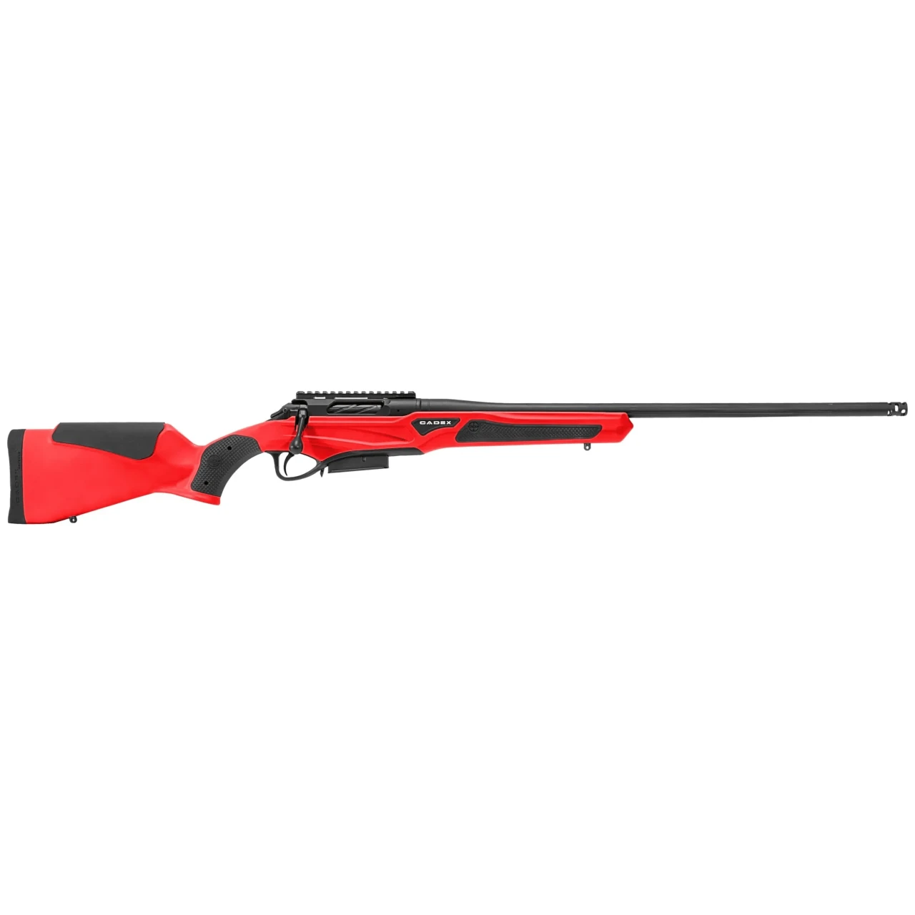 Cadex Defense CDX-R7 SPTR SA .308 Win 20" 1:10" Sporter Bbl Hybrid USMC Red/Black Rifle w/Hunting-Style MB CDXR7-SPTR-308-20-DI00-D1E1N-HUS
