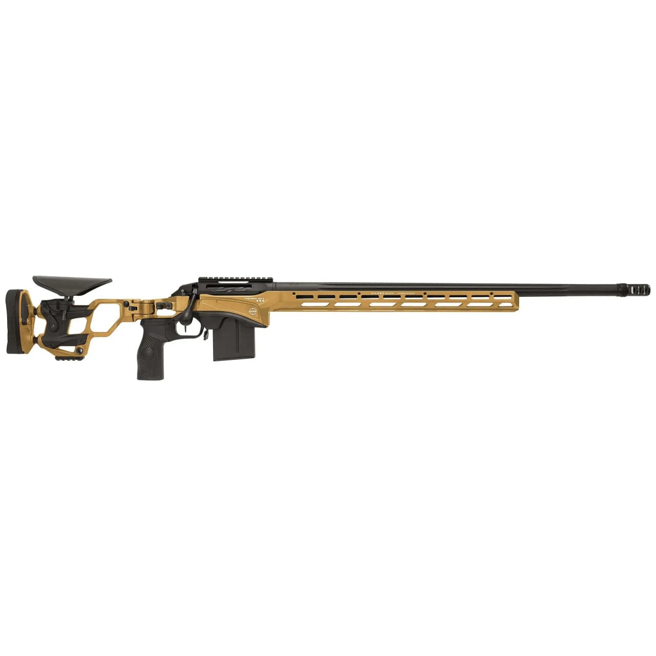 Cadex Defense CDX-SS SEVEN S.T.A.R.S. PRO .223 Rem 26" 1:8" Bbl Hybrid Bronze/Black Rifle w/Hunting-Style MB CDXSS-PRO-223-26-CS20-D2B1N-HBB