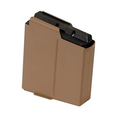 Accuracy International MAGAZINE 10 SHOT 7.62 / .308 AX RIFLE PALE BROWN 6677PB - DEMO - Scuff marks from being put into receiver UA1519