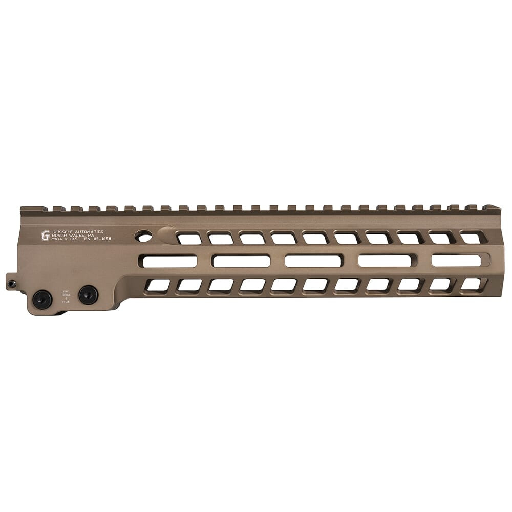 Geissele 10.5" M-LOK MK14 DDC Super Modular Rail 05-1658S