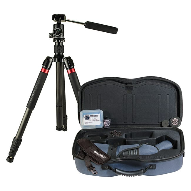 Nightforce Spotting Scope Kit TS-82 Xtreme Hi-Def Angled with 20-70x eyepiece (SP101) Case (A290) sleeve (A358) Cleaning Kit (A130) Fob Lens Cloth (A133) grommet kit (A282) SP401. Excellent condition UA1593