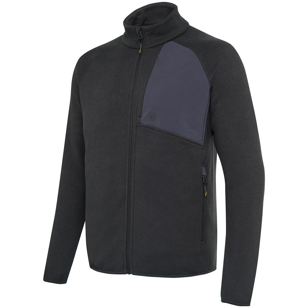USED Beretta Abisko Full-Zip Fleece Ebony Medium P3631T231309ORM - Excellent Condition - No Sale Tags USED9007