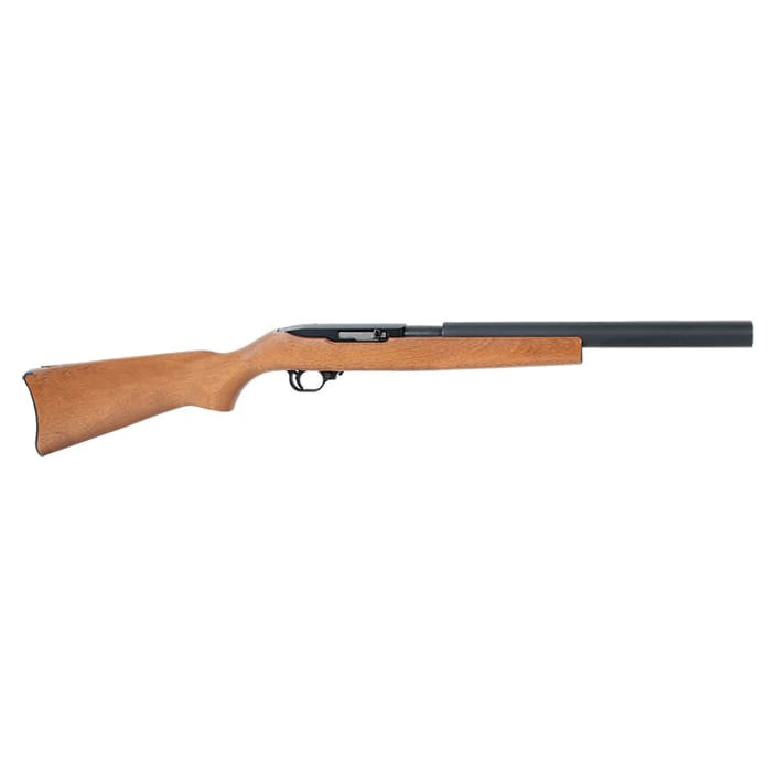 Ruger 10/22 with AWC Systems technology integral suppression.  Serial # S1870