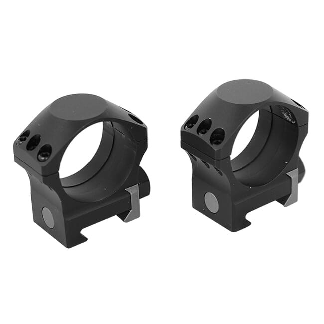 Nightforce 1.00" Medium 34mm Ultralite 6 bolt Ring Set A208. USED UA1735