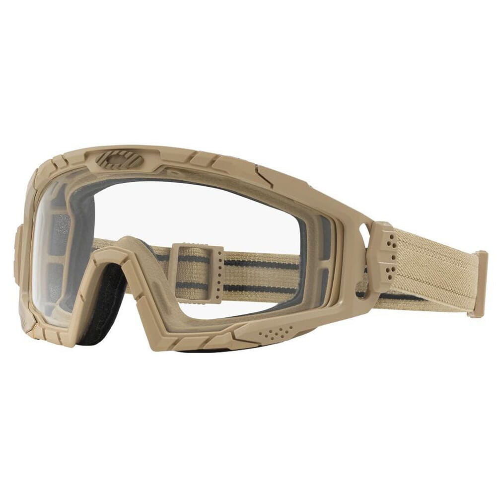 Oakley SI Ballistic Goggle 2.0 Terrain Tan (MCEPS Class 2A) w/Clear Lenses OO7035-15