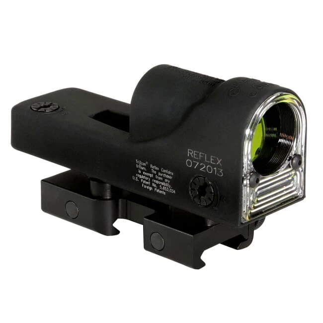 Trijicon 1x24 Reflex Amber 6.5 MOA Dot w/ Flattop Mount RX01-14