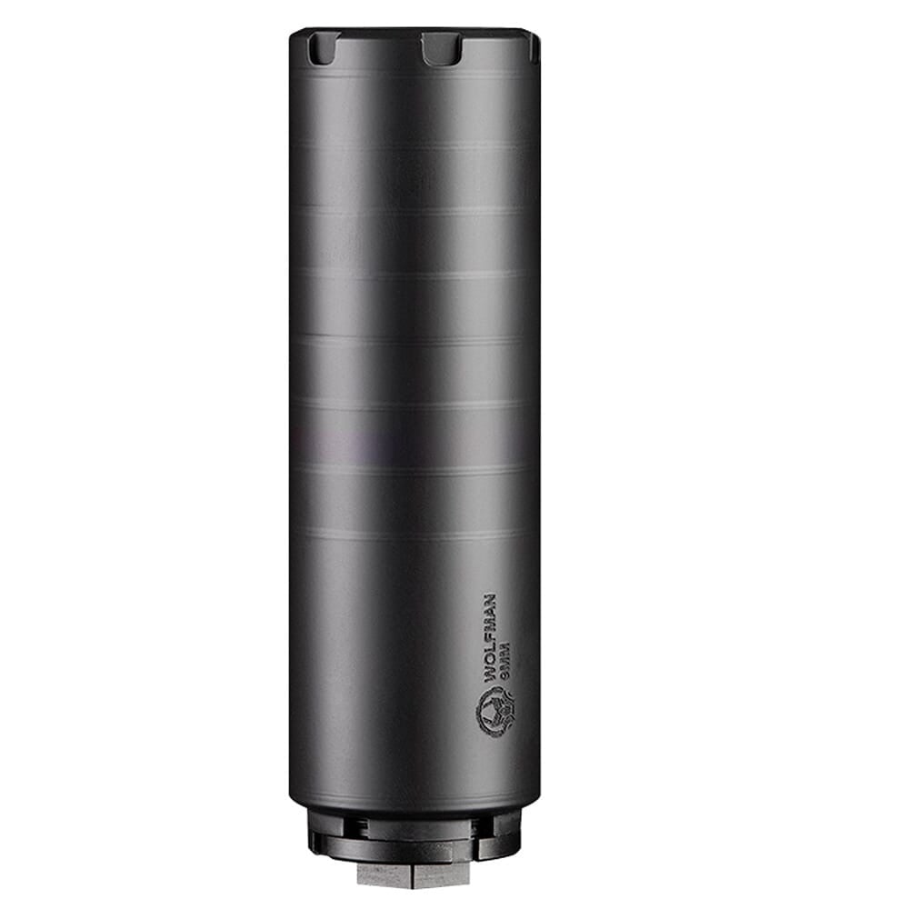 Dead Air Wolfman Modular 9mm Subgun/Pistol Silencer w/Direct Thread 1/2-28 Mount WOLFMAN