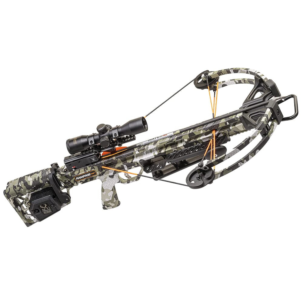 Wicked Ridge Rampage XS Peak Camo Crossbow w/ACUdraw & Pro-View Scope WR23015-4522