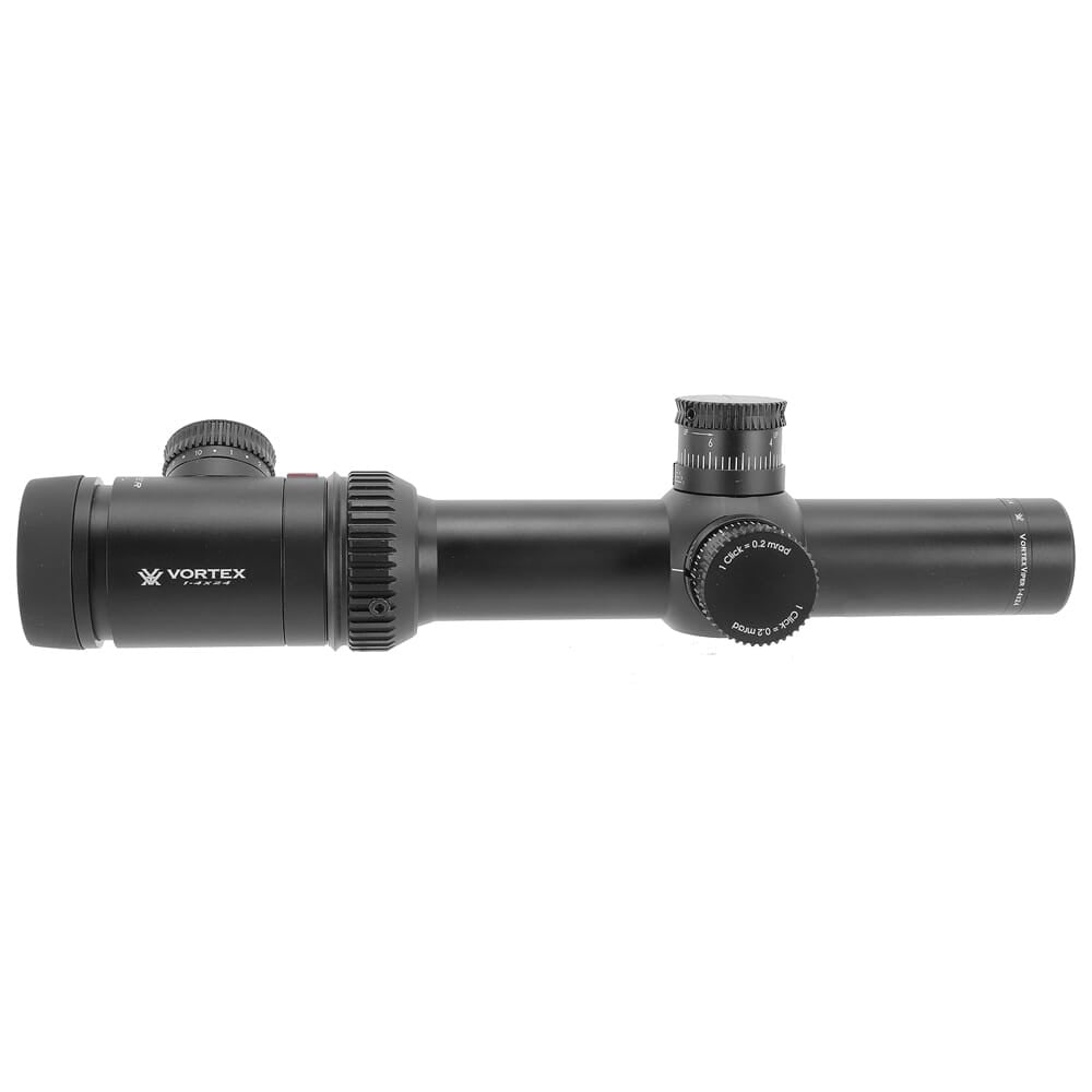 Vortex Viper PST 1-4x24 Rifle Scope TMCQ MRAD PST-14ST-M - Light ring marks - UA2002