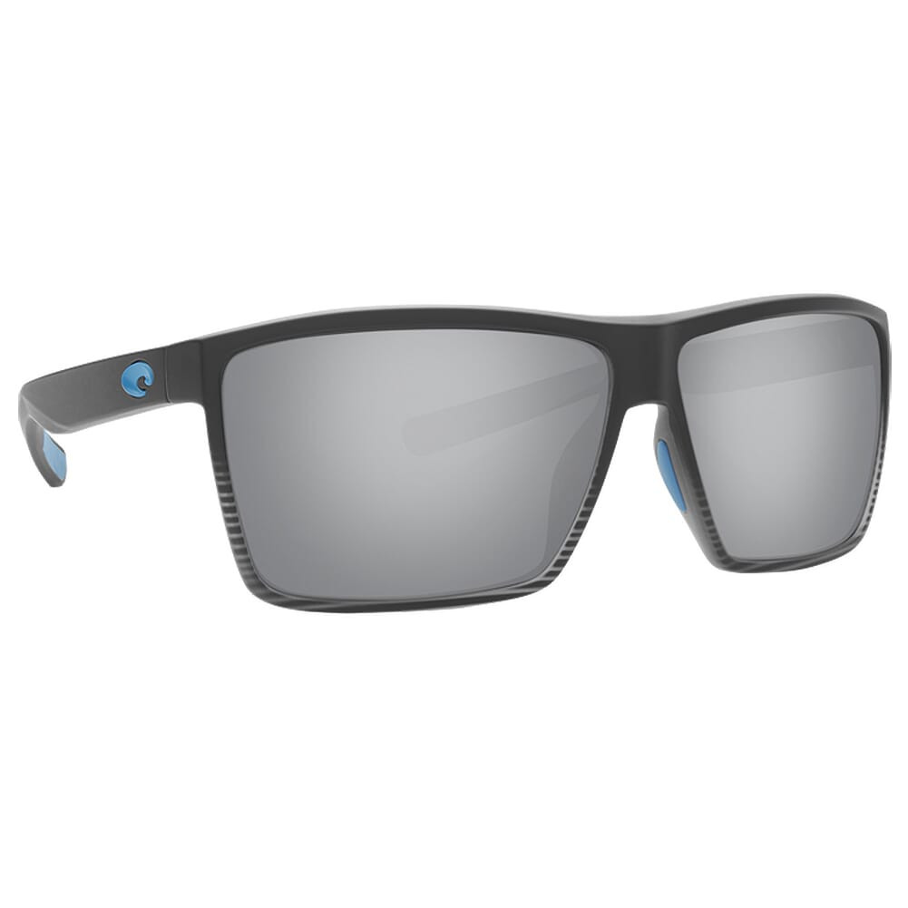 Costa Rincon Matte Smoke Crystal Fade Frame Sunglasses w/Gray Silver Mirror 580G Lenses 06S9018-90180363