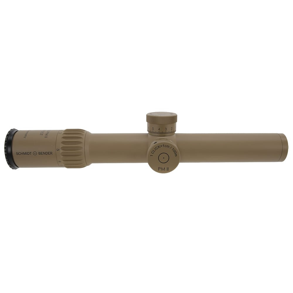 Schmidt Bender PM II 1.5-8x26 Short Dot CQB Reticle .1 MRAD CCW FFP Pantone USED UA2027 like new
