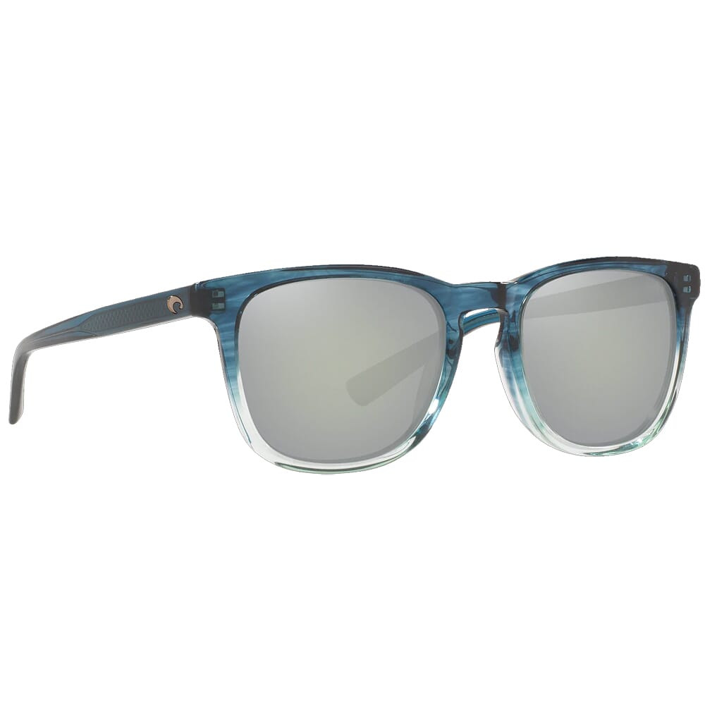 Costa Sullivan Shiny Deep Teal Fade Sunglasses w/Gray Silver Mirror 580G Lenses 06S2002-20020452