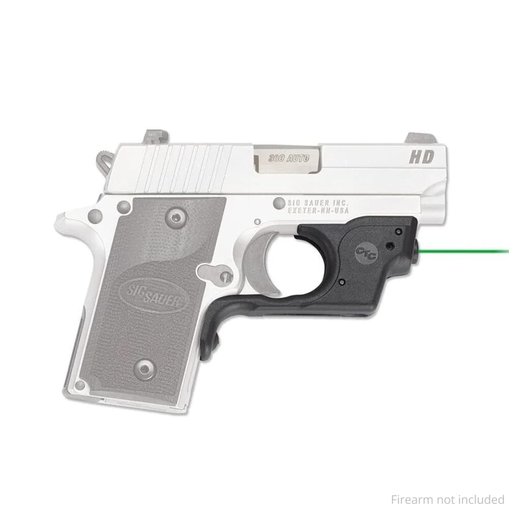 Crimson Trace LG-492G Laserguard Sig Sauer P238/P938 Green Laser Sight 01-4750-1