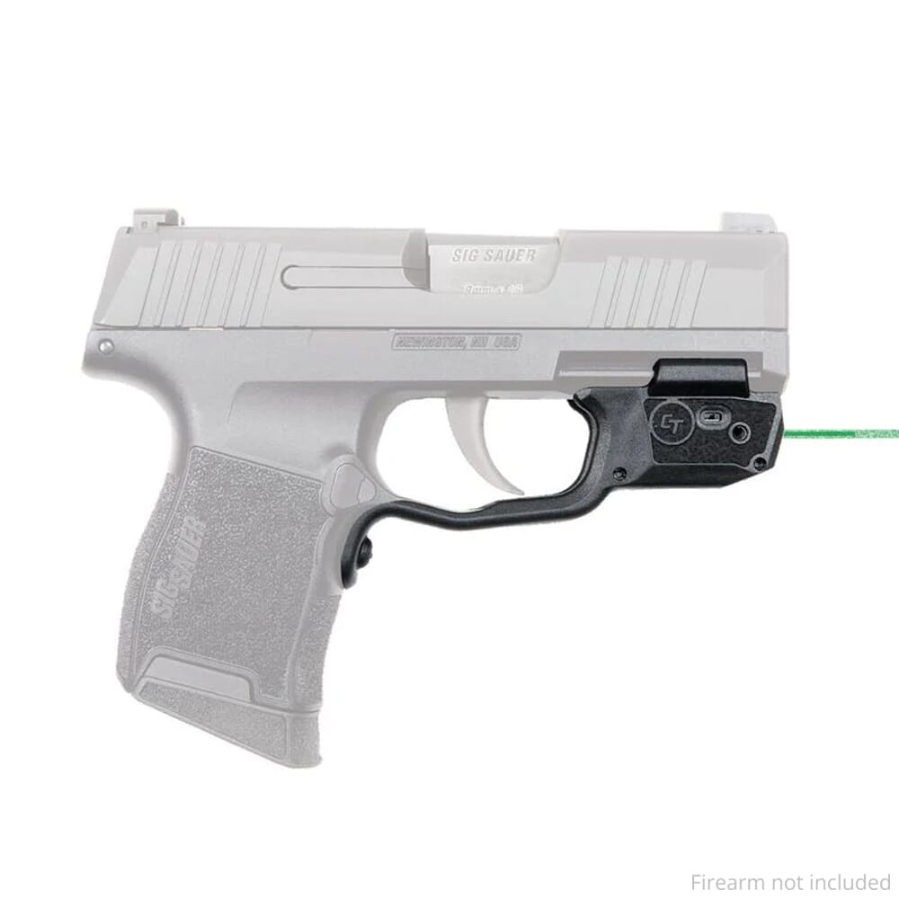 Crimson Trace LG-422G Laserguard Sig Sauer P365 Green Laser Sight 01-8160-1
