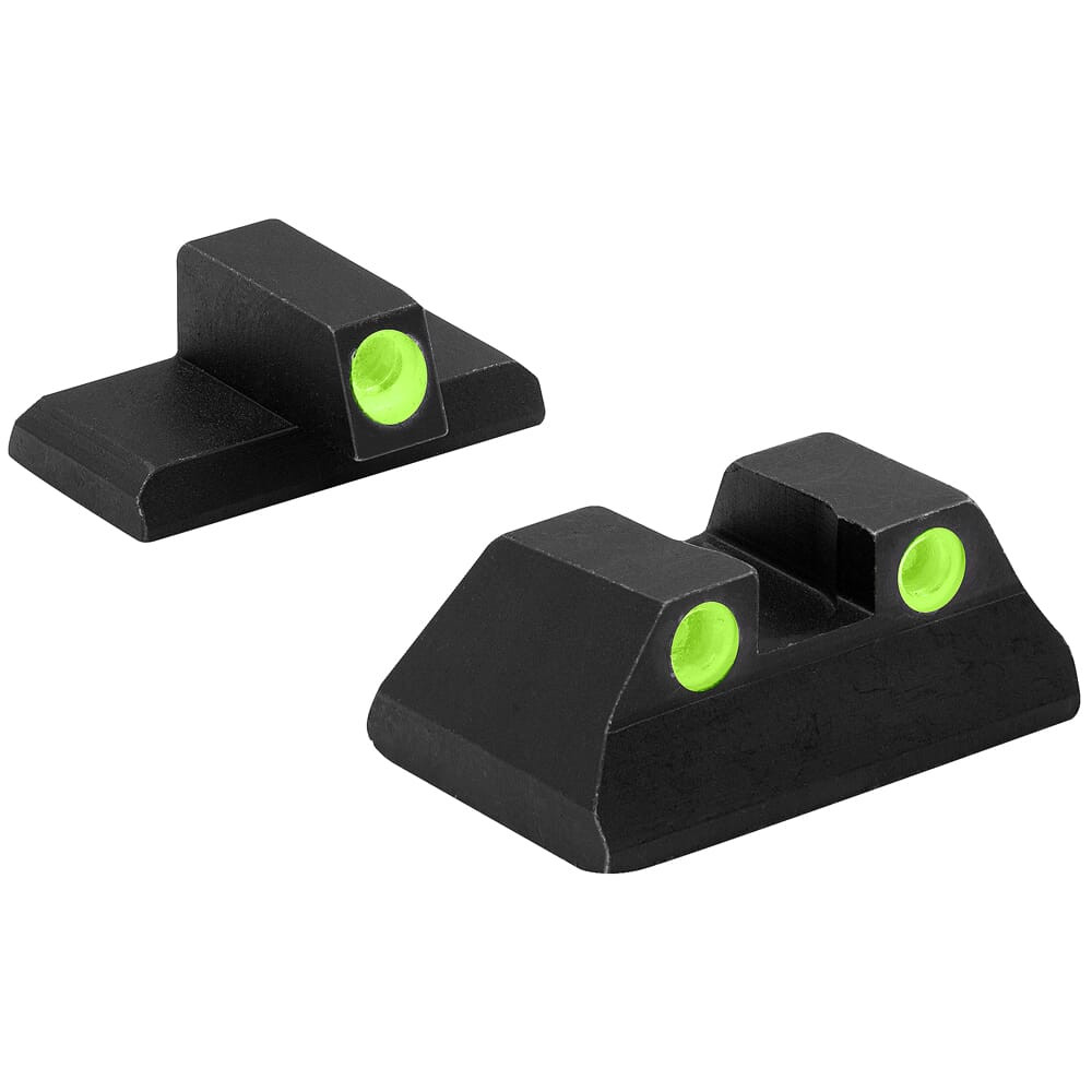 Meprolight Tru-Dot H&K P2000/P2000 SK Fixed Green Rear/Front Tritium Illum Pistol Sight Set 0115193101