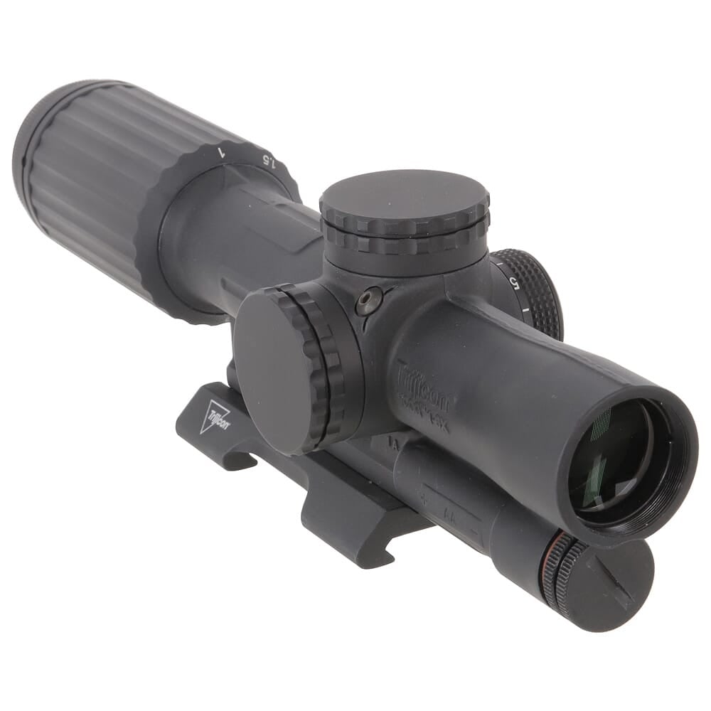 Trijicon VCOG 1-6x24 Green Segmented Circle/Crosshair 300BLK; Quick Release Mt. 1600053 Used excellent condition UA2116