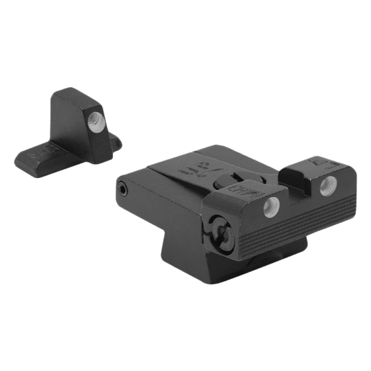 Meprolight Tru-Dot H&K USP FS/Tactical/Expert Adj Green Rear/Front Tritium Illum Pistol Sight Set (Excludes Expert and Tactical Models) 0215163101
