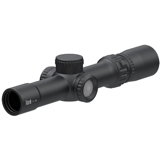 March Compact 1-4x24mm SFP FD-2 Reticle 0.1MIL 6Level Illum Riflescope D4V24IML-FD-2