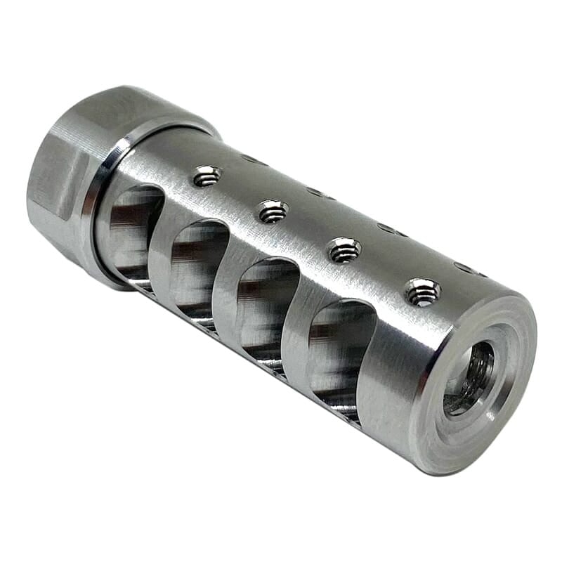 American Precision Arms Gen 3 Micro Bastard 9/16x24 9mm/.350 Cal Stainless Muzzle Brake G3A9690S