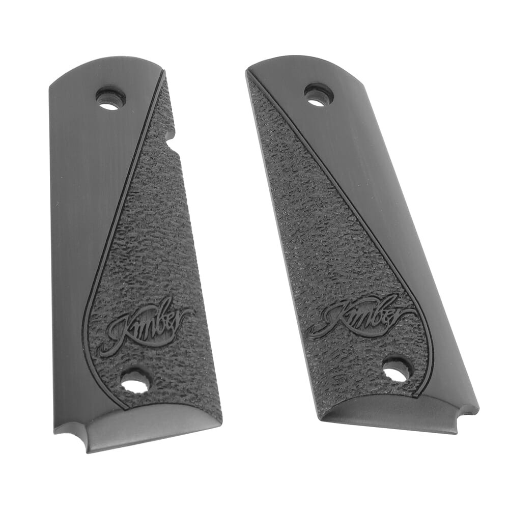Kimber USED Stipple/Scallop Grey Laminate Full Size Grips 1000590A - As New UA2167