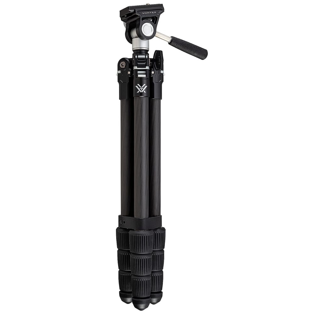 Vortex USED Summit Carbon II Tripod Kit w/QR Plate, Rubber Packing Strap, Counterweight Hook, and (1) Hex Wrench TR-SMC - Like New UA2212
