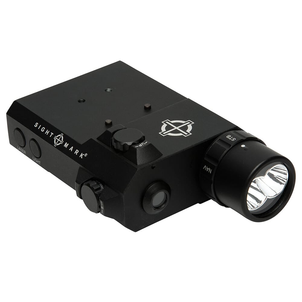 Sightmark LoPro Combo Flashlight (Visible and IR) and Green Laser Sight SM25013