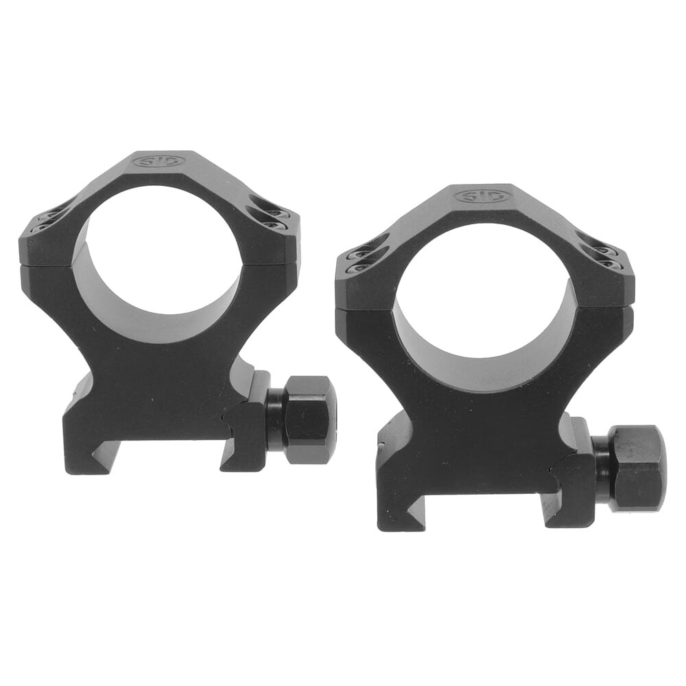 Sig Sauer ALPHA1 1 High 1.12 Aluminum Black Hunting Scope Rings SOA10021