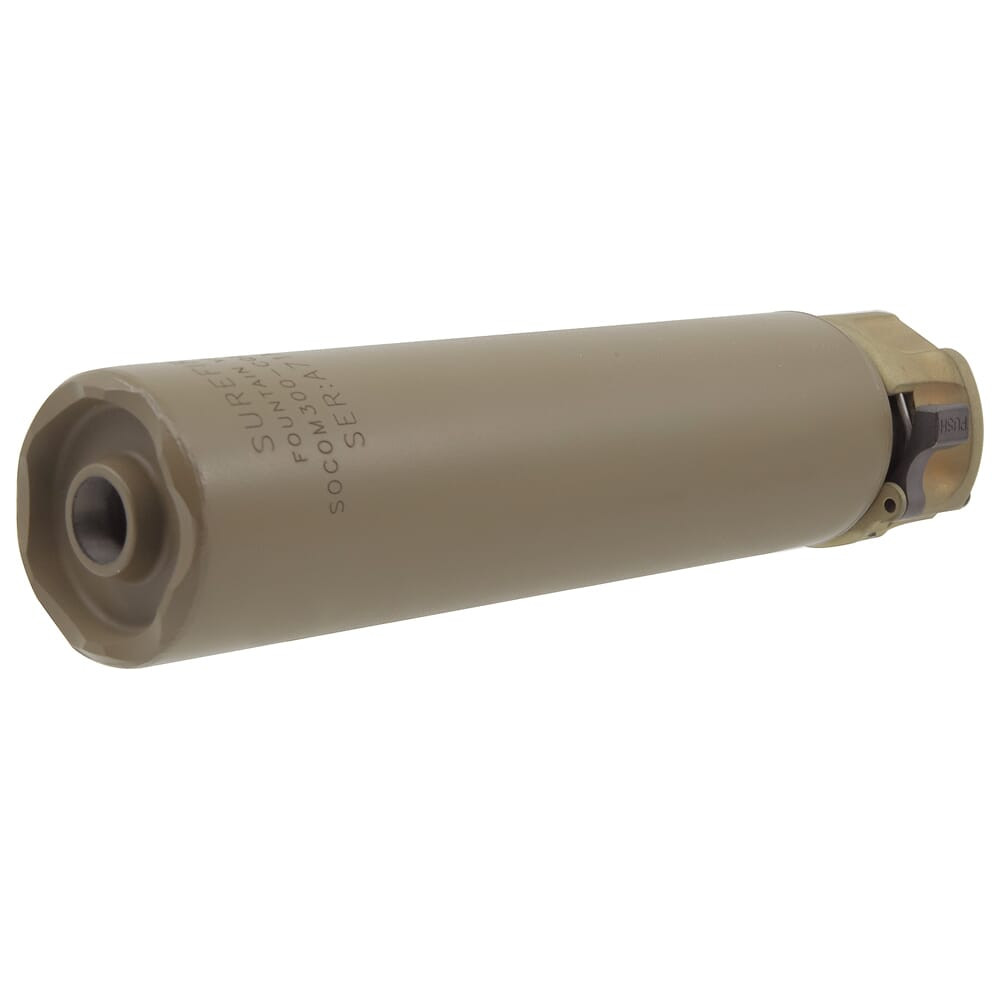 SureFire SOCOM300-CQB .30 Cal Dark Earth Suppressor w/ Fast-Attach Mount SOCOM300-CQB-DE