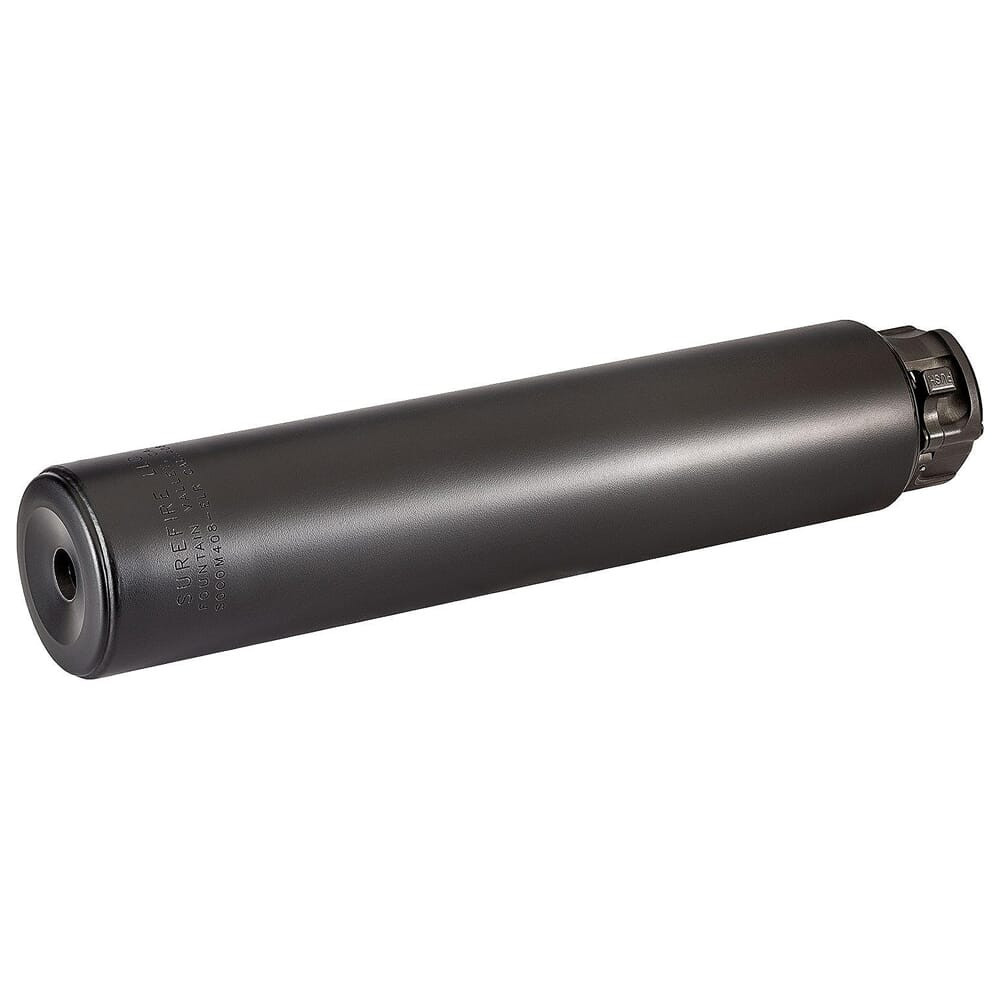 SureFire SOCOM408-ELR Ti .408 Cal Black Suppressor w/ Fast-Attach Mount SOCOM408-ELR-BK