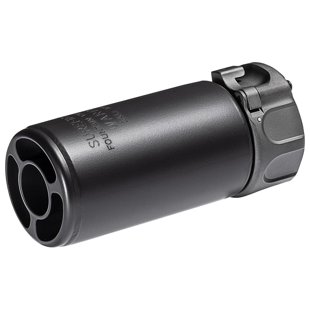 SureFire Warden Blast Regulator Black - SOCOM Fast-Attach WARDEN-BK