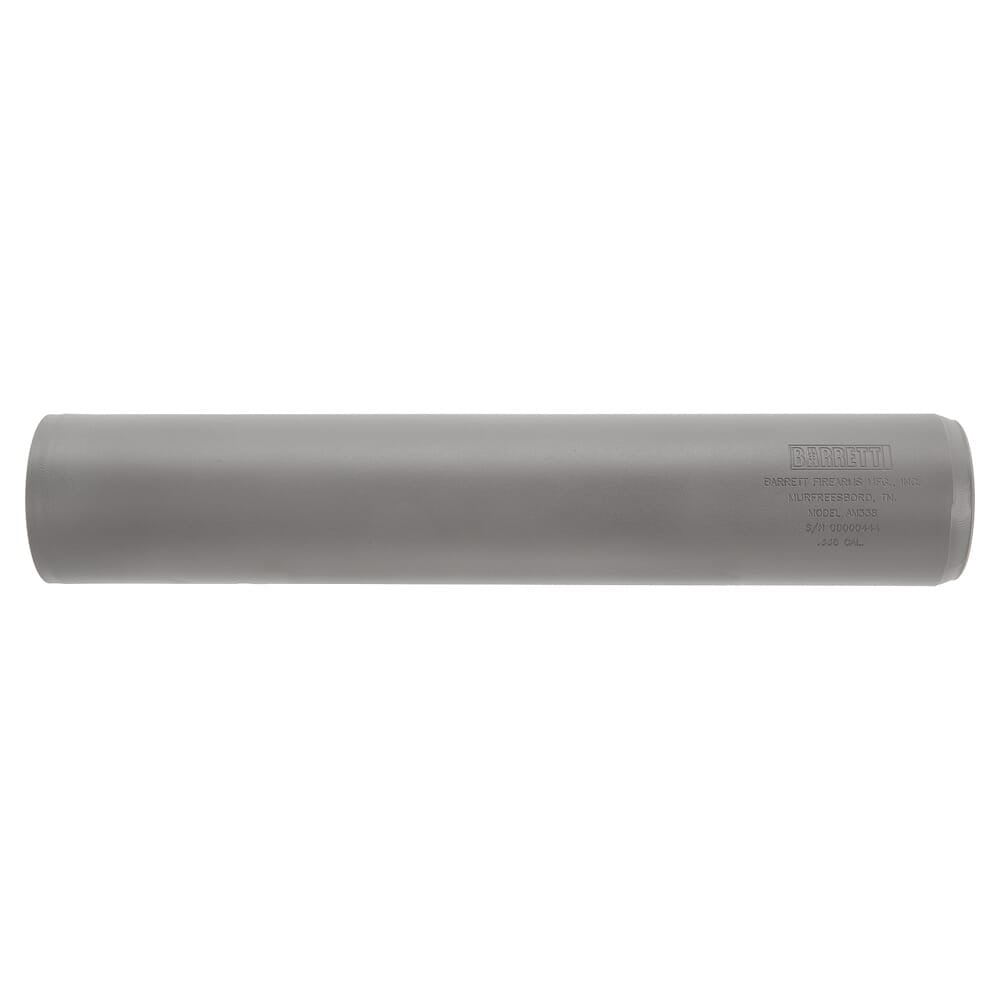 Barrett AM338, Adapter Mount Natural Titanium Suppressor with AM338 Adapter Mount Included 18414