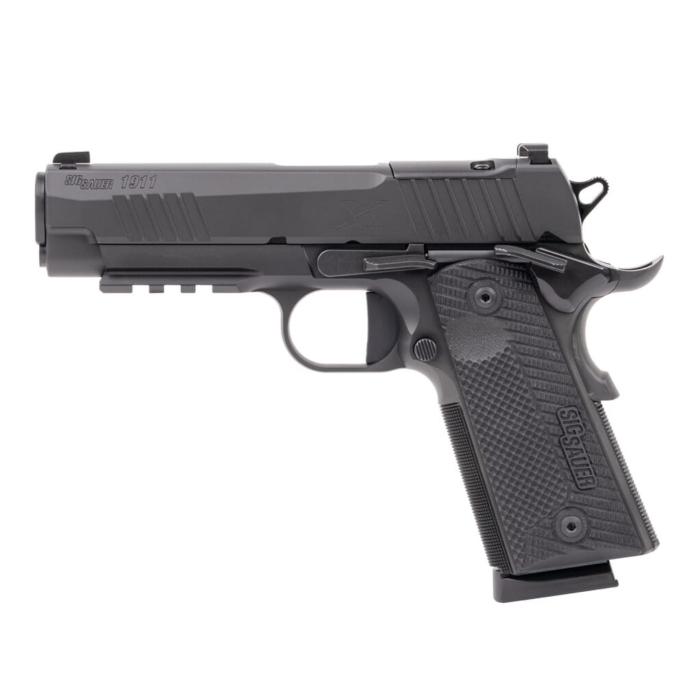 Sig Sauer 1911 XCarry .45 ACP 4.25" Black Optic-Ready Pistol w/XRAY3 Sights, G10 Grip & (2) 8rd Steel Mags 1911XCA-45-BXR3