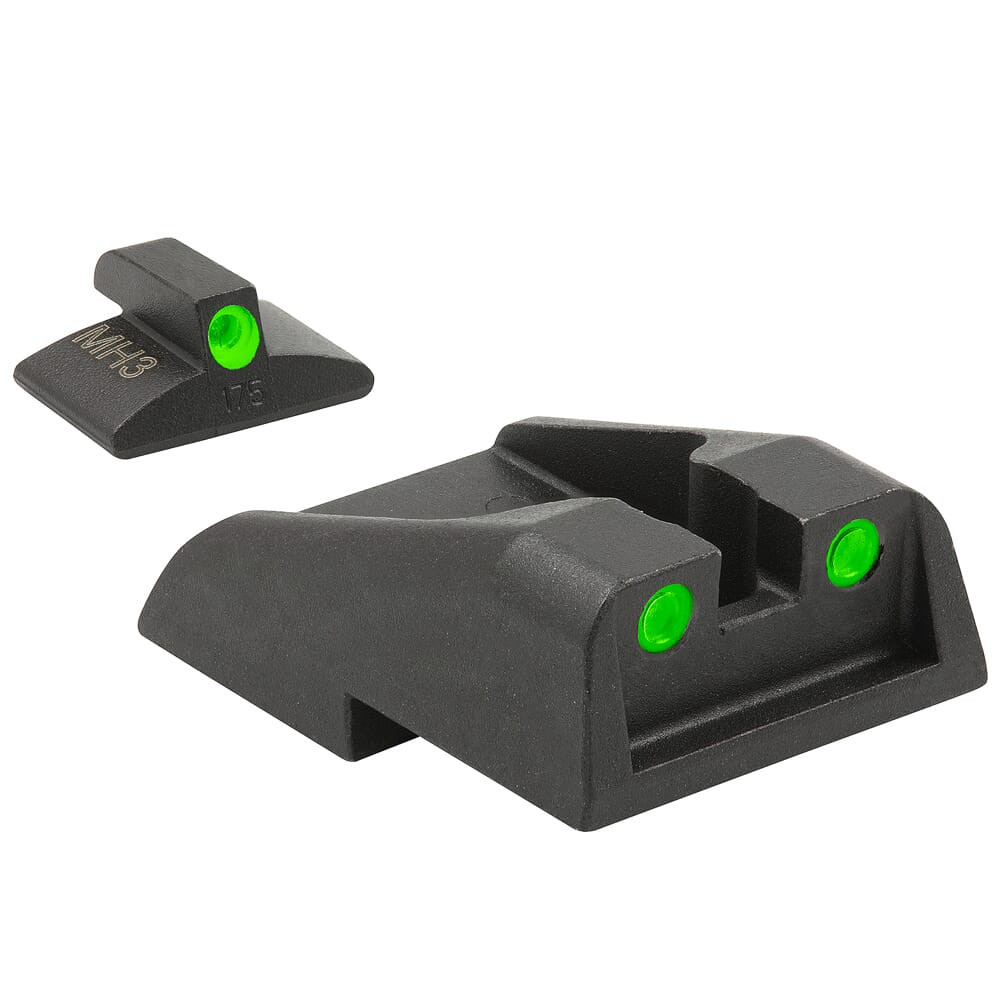 Meprolight Tru-Dot IWI Jericho 941/Baby Eagle (Post-2007) Green/Green Fixed Pistol Sight Set 195933101