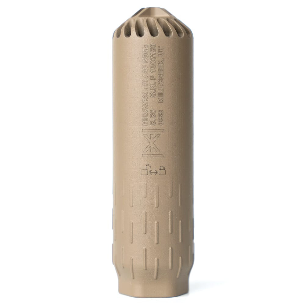 HUXWRX Flow 556K Suppressor, FDE Finish, 2159