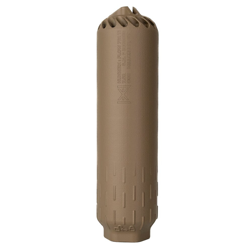 HUXWRX Flow 762 TI Suppressor, FDE Finish, 2548