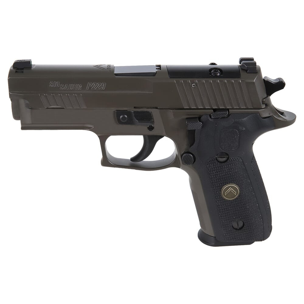 Sig Sauer P229 Mid Size Legion 9mm DA/SA 3.9" MA Compliant Gray Pistol w/X-RAY3, SRT, R2 NS Plate & (3) 10rd Steel Mags 229RM-9-LEGION-R2