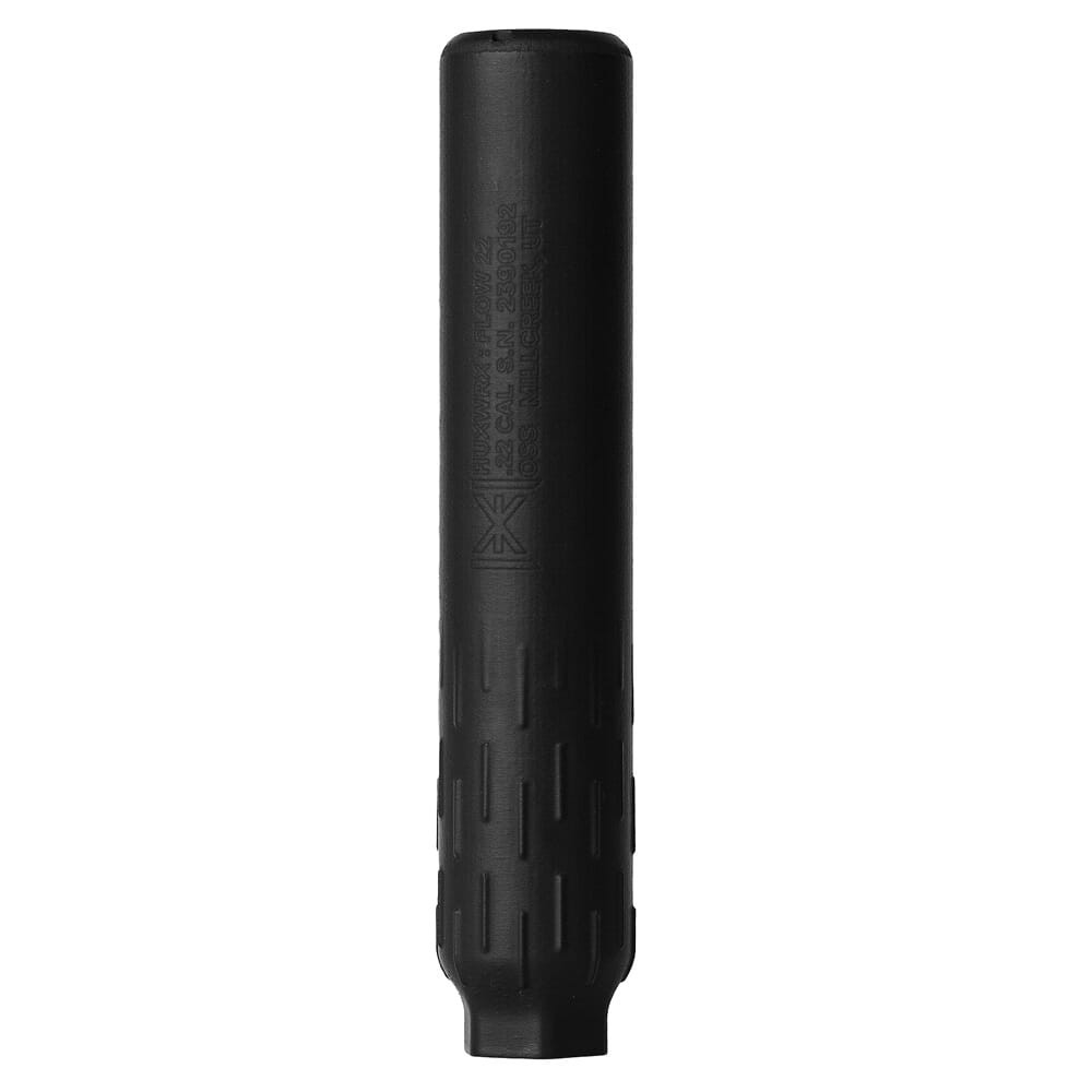 HUXWRX Flow 22 TI Suppressor, Black, 3076