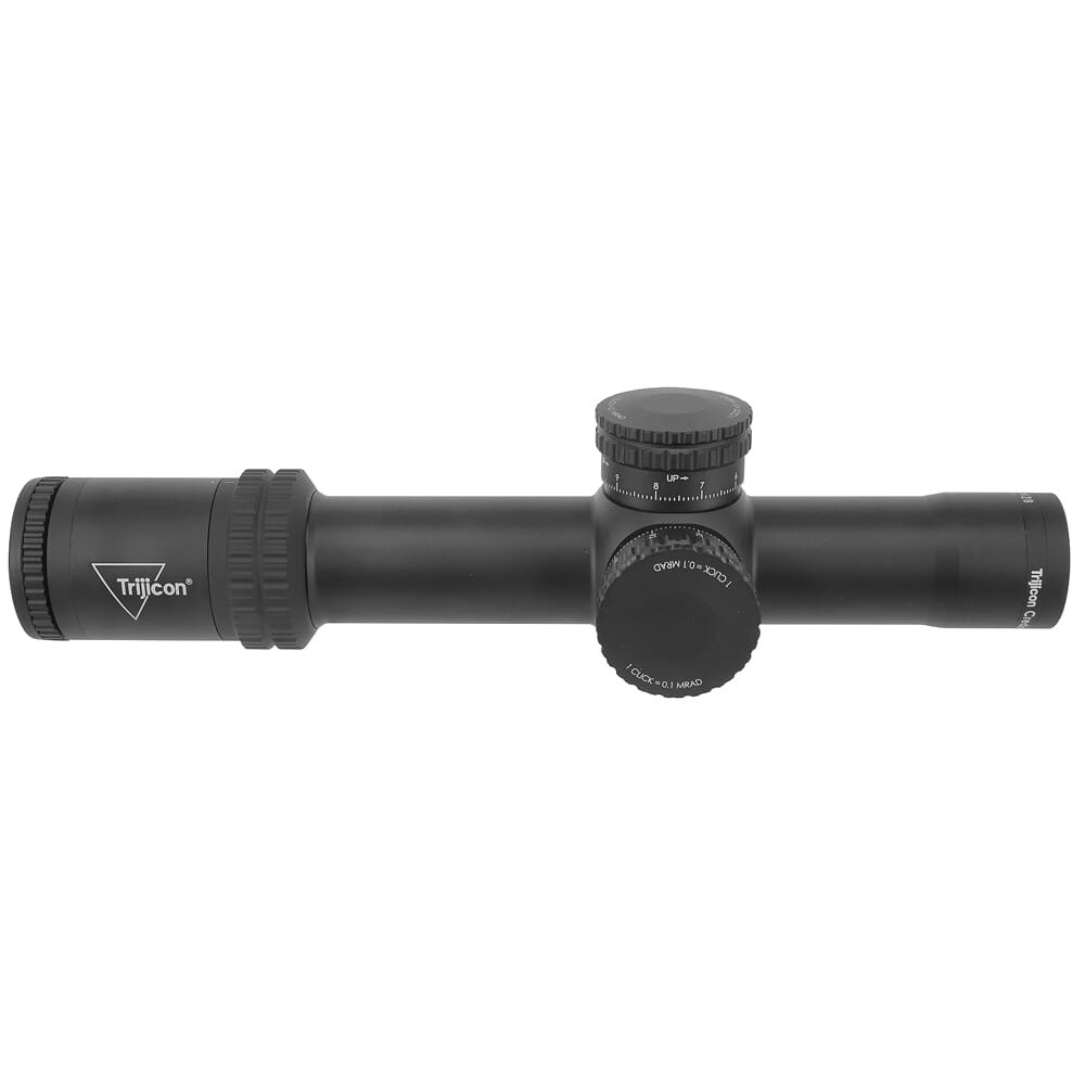 Trijicon USED Credo 1-8x28 FFP, Red/Green MRAD Segmented Circle, 34mm Matte Black Riflescope 2900032 Like New UA2361