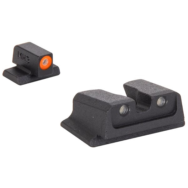 Meprolight Hyper-Bright S&W M&P Full-Size Orange Ring/Green Fixed Pistol Sight Set 417663131