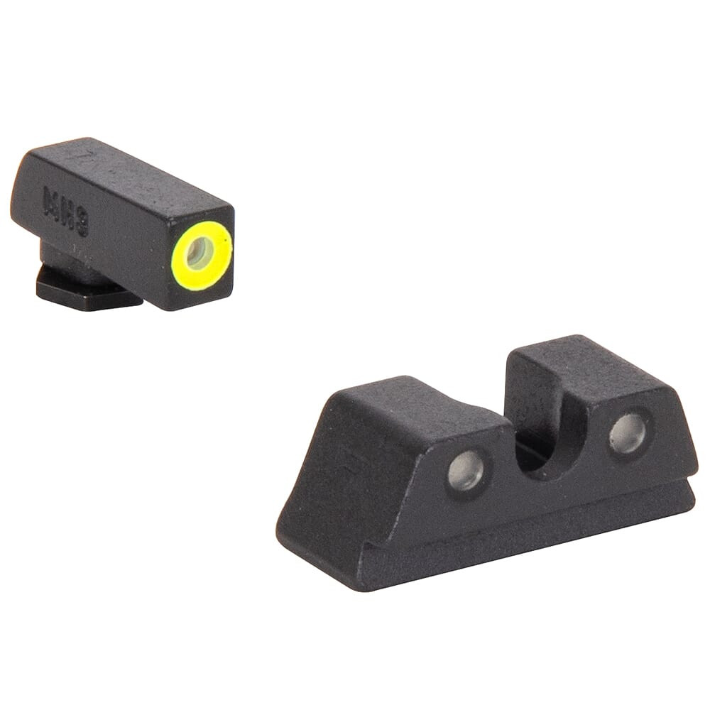 Meprolight Hyper-Bright Taurus GX4 Yellow Ring/Green Fixed Pistol Sight Set 465013121