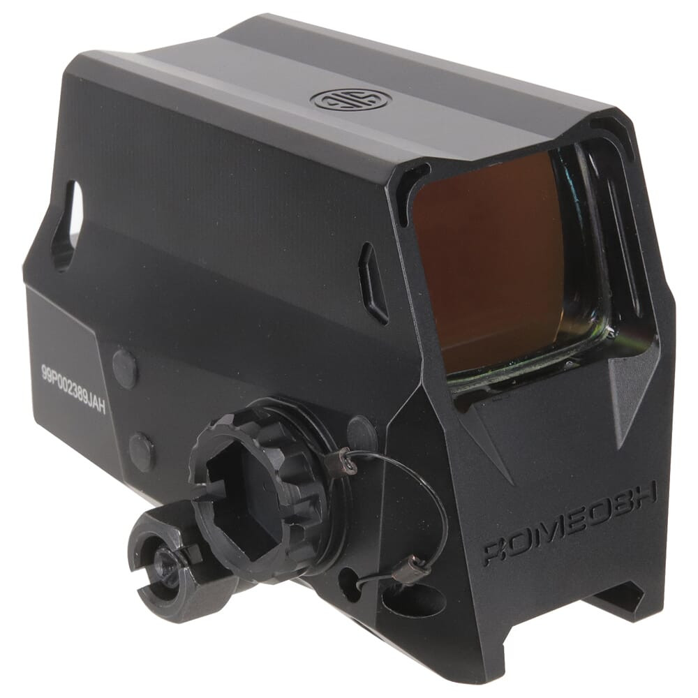 Sig Sauer USED Romeo8H Red Dot Sight Ballistic Circle Dot 0.5 MOA Hex Bolt Mount Black SOR81001 Like New, Small Scratch Near Mounting Knob UA2375