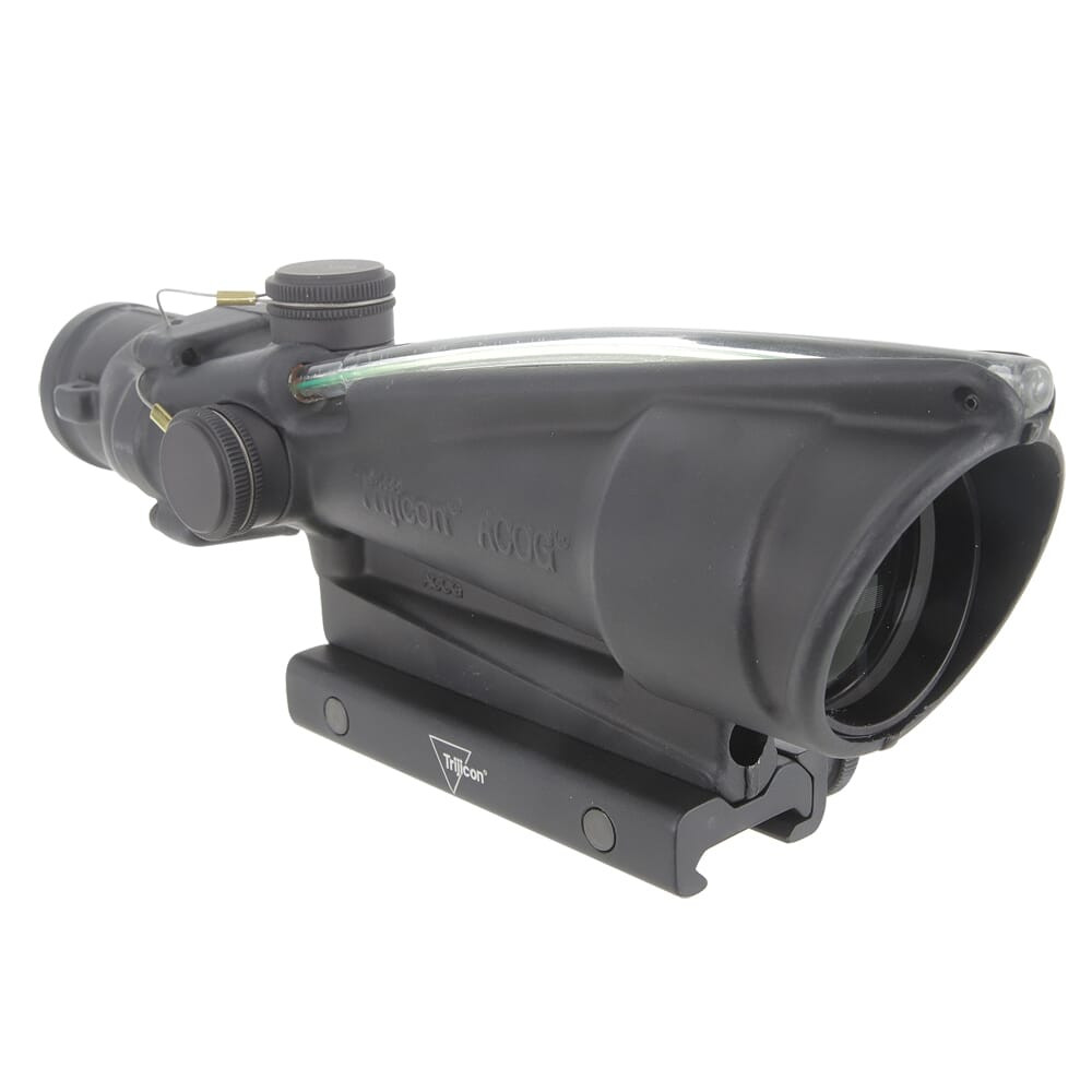 Trijicon USED ACOG 3.5x35 Dual Illum Green Horseshoe/Dot .223 Ballistic Riflescope w/TA51 Mount TA11H-G - Like New UA2523