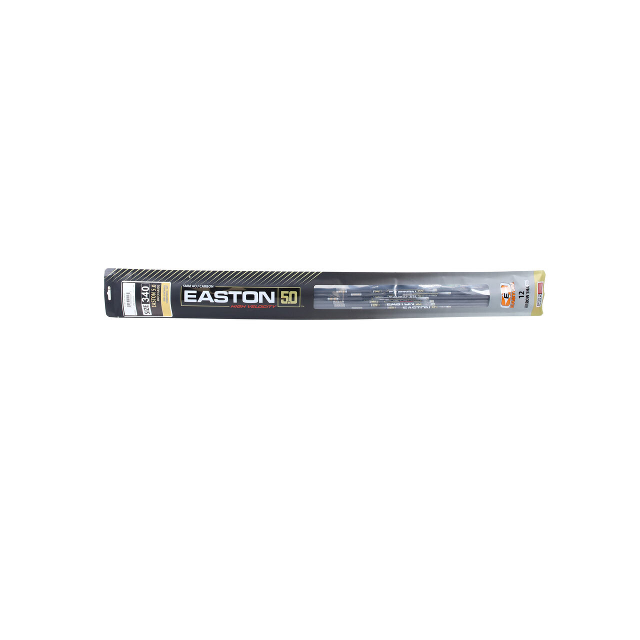Easton Hunting Arrows 5.0 5mm Match Grade Pro Series w/ Hit & Collars DZ (12) 002023