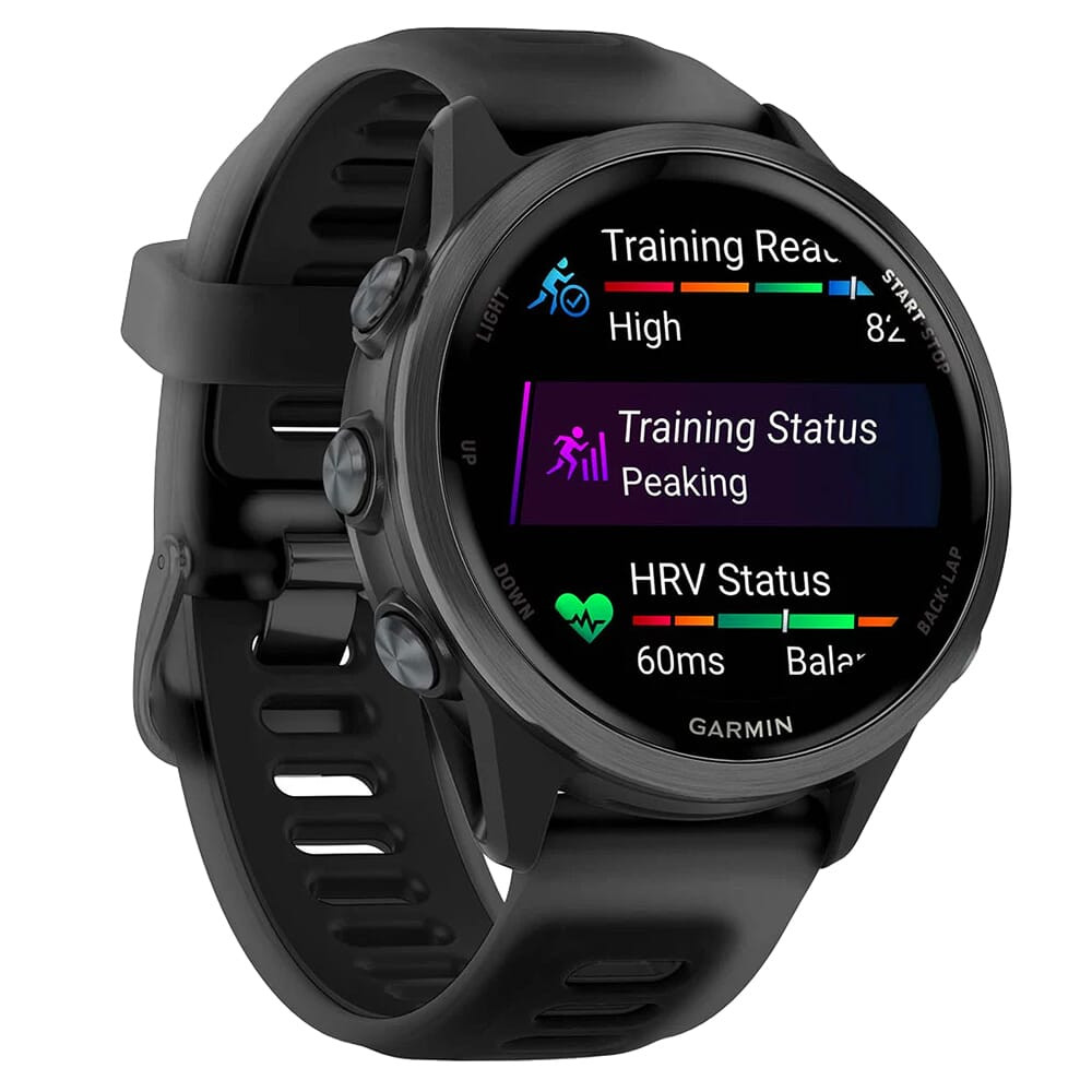Garmin Forerunner 570 - 42 mm Slate Gray Aluminum w/Translucent Black/Black Band 010-02970-00